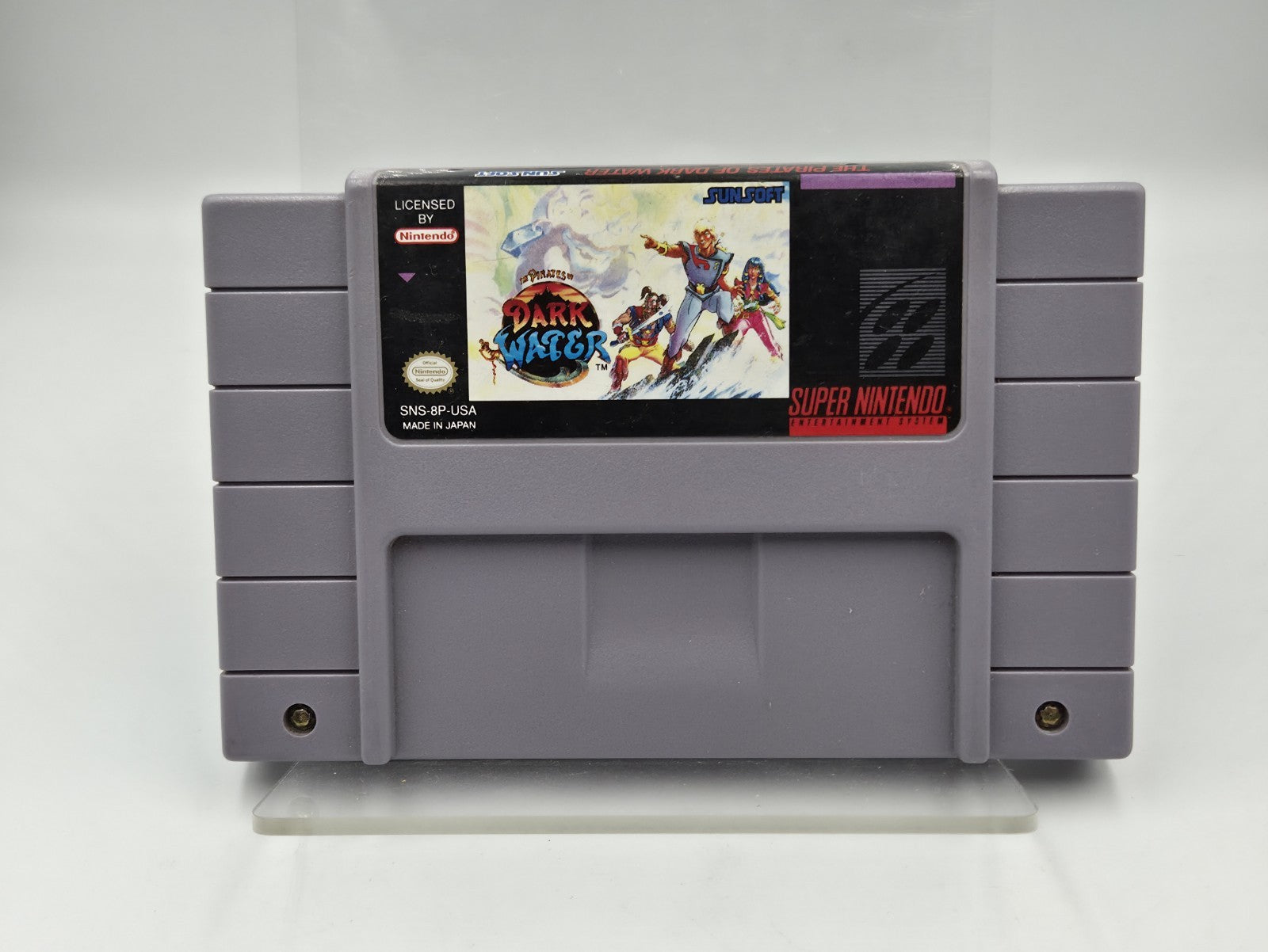 SNES Super Nintendo The Pirates of Dark Water NTSC USA Modul