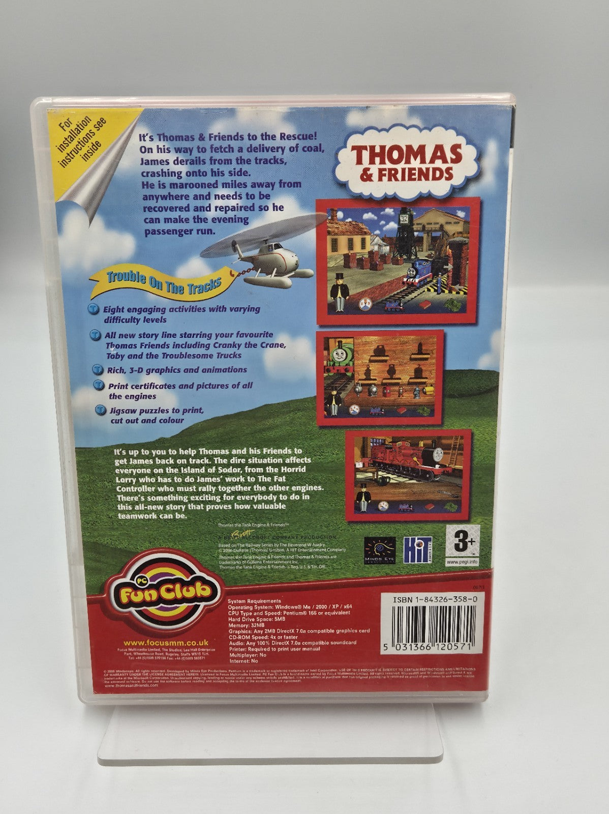 PC-DVD Rom Spiel Thomas & Friends Trouble on The Tracks OVP