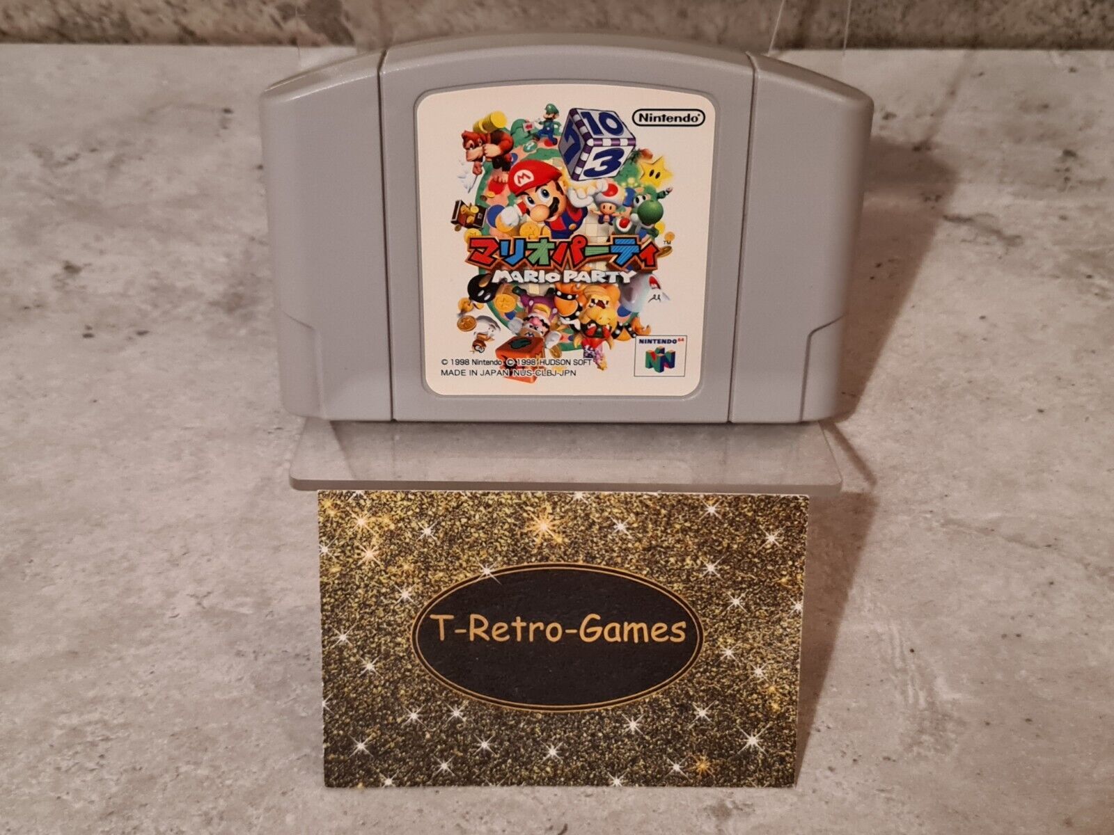 N64 Nintendo 64 NTSC-J Mario Party Japan Modul - T-Retro-Games 