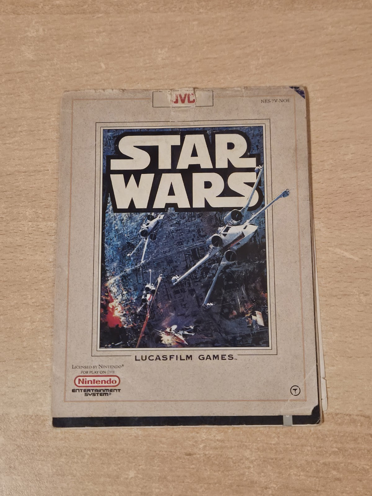 NES Star Wars Spielanleitung Instruction Booklet NOE
