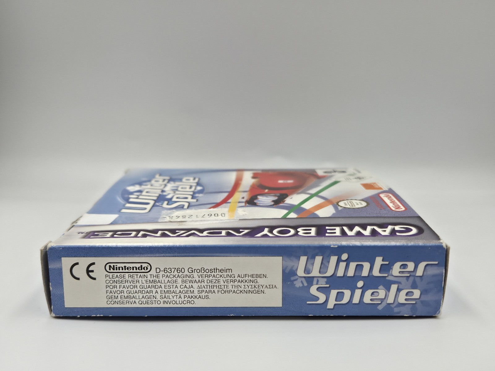 Game Boy Advance Spiel Winter Spiele mit OVP und Anleitung EUR