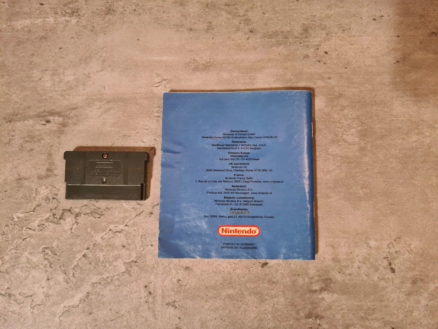 Nintendo Gameboy Advance Advance Wars mit OVP und Anleitung EUR - T-Retro-Games 