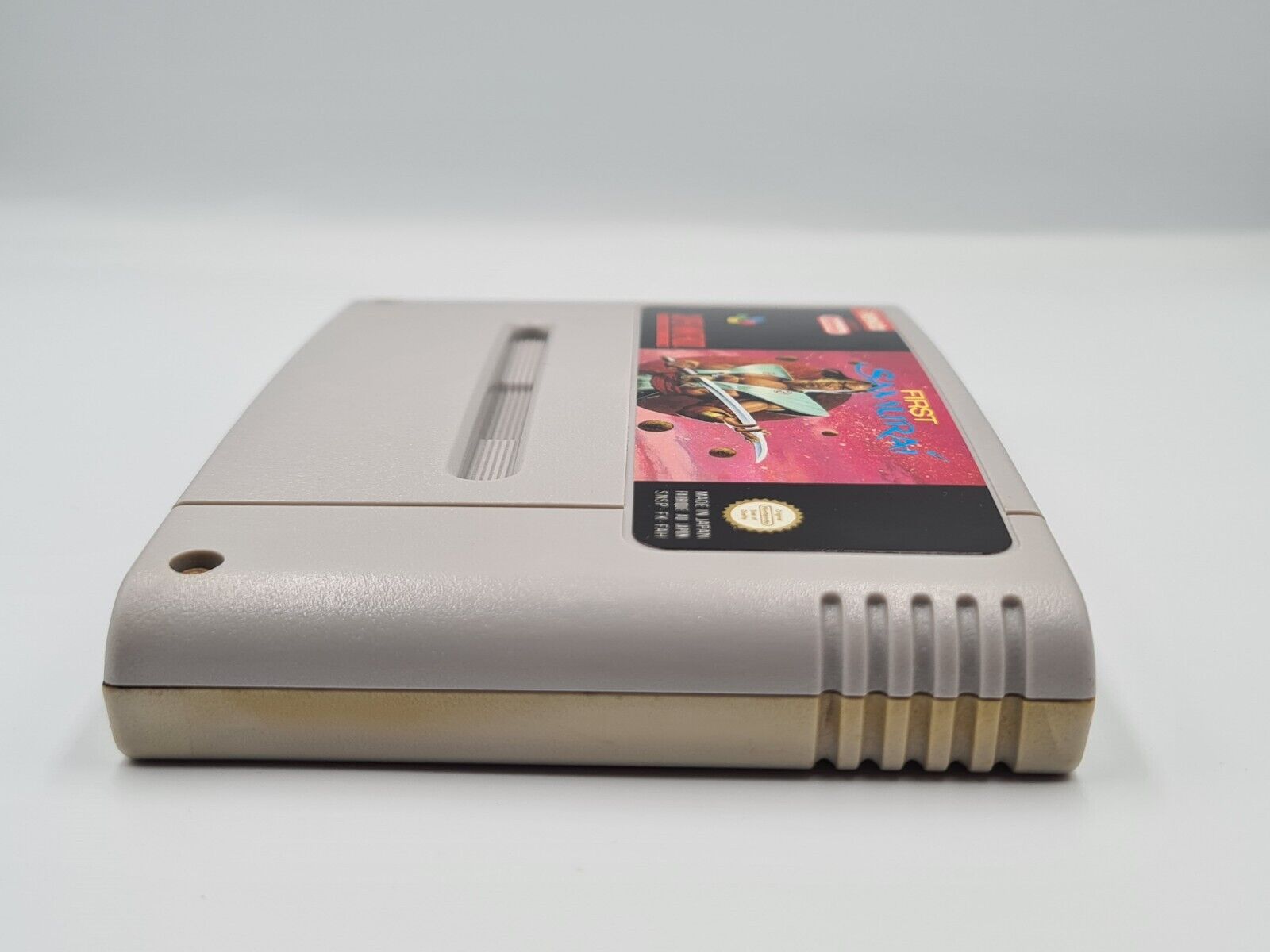 SNES Super Nintendo First Samurai Modul FAH - T-Retro-Games 