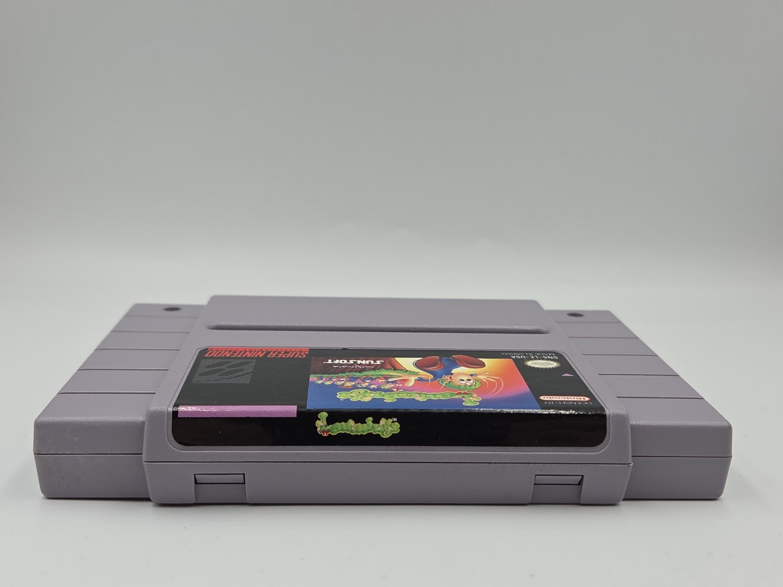 SNES Super Nintendo Spiel Lemmings NTSC USA Modul