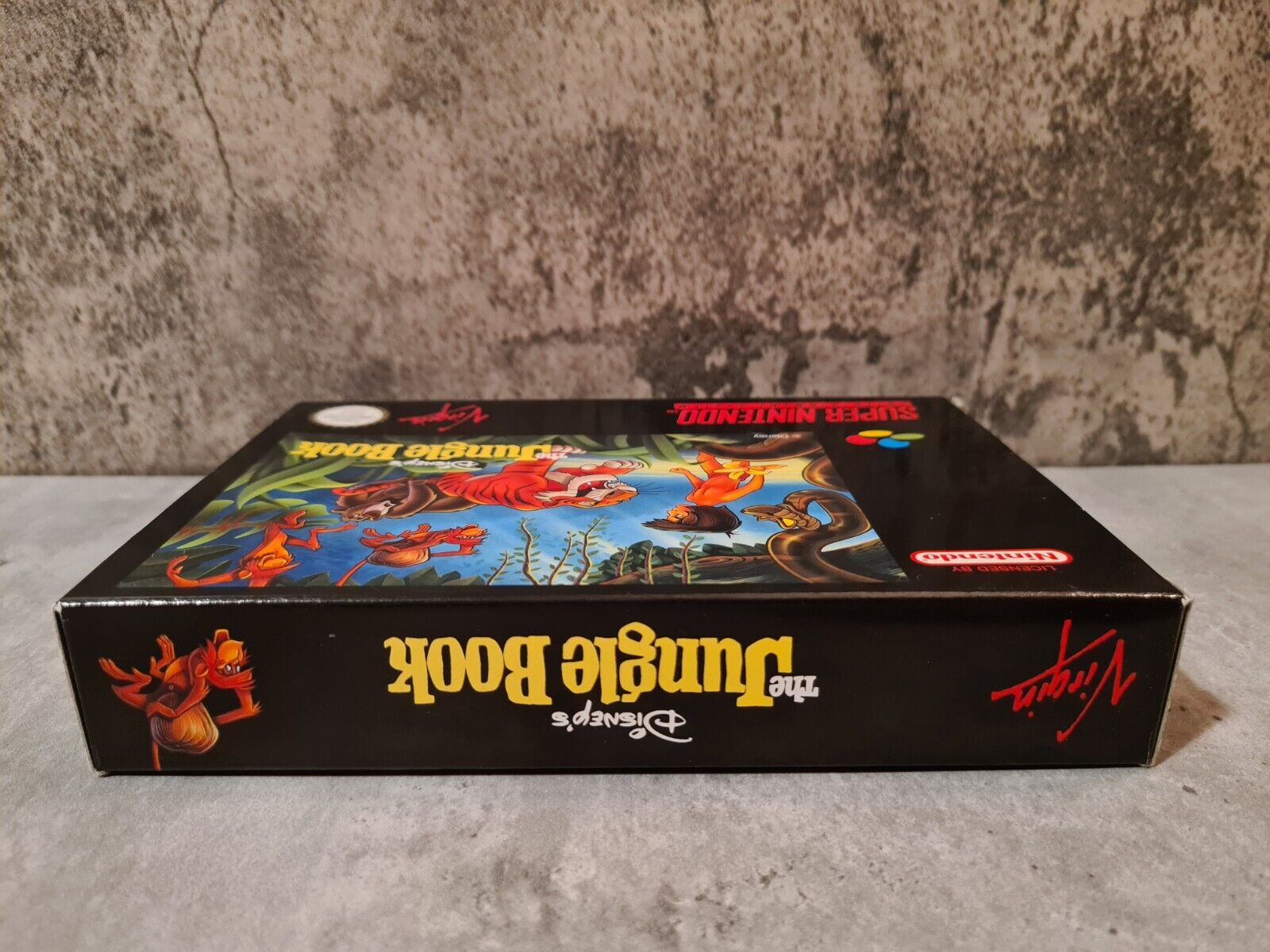 SNES Super Nintendo Disney's The Jungle Book mit OVP und Anleitung HOL - T-Retro-Games 