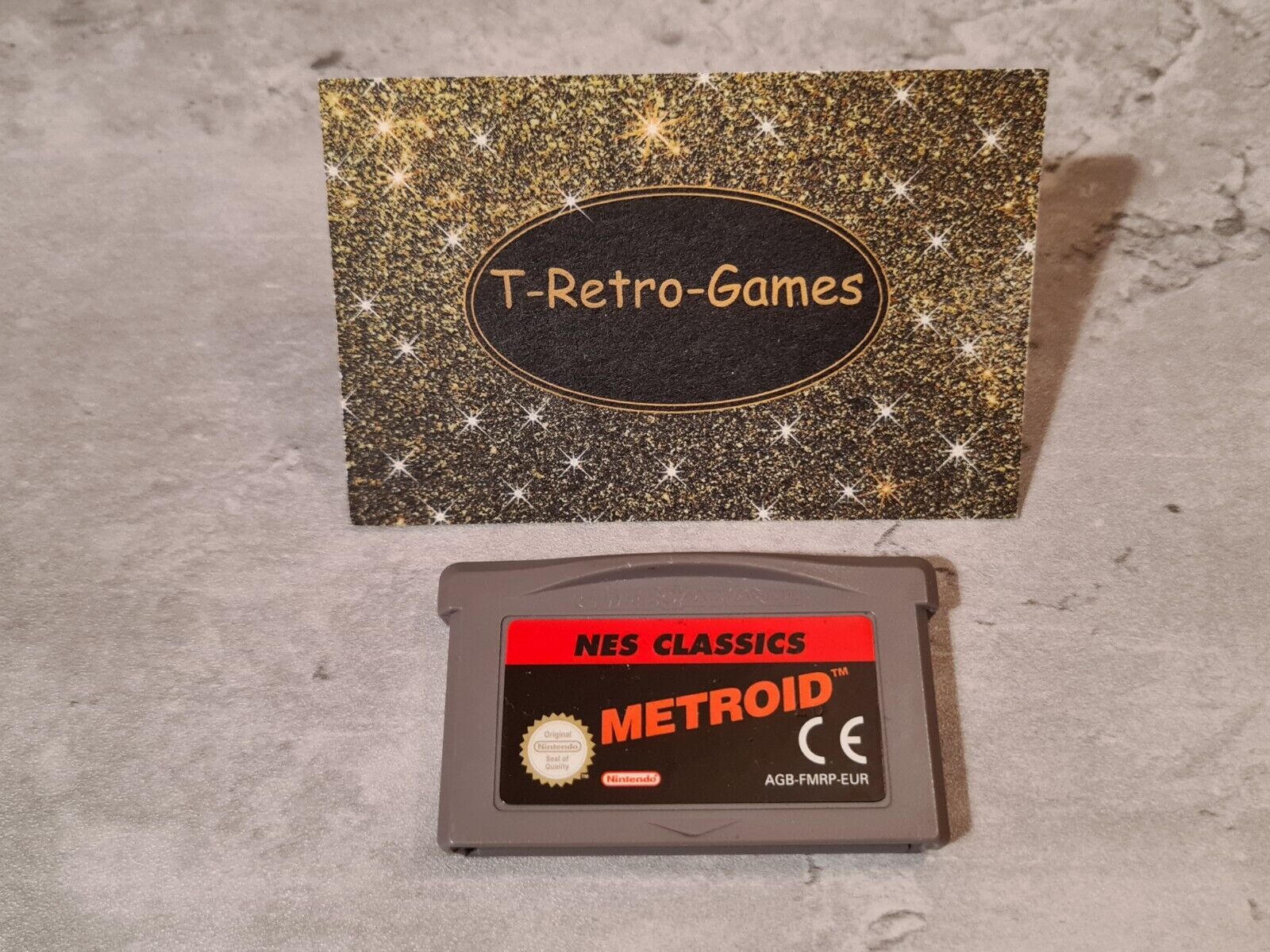 Nintendo Game Boy Advance NES Classics Metroid Modul EUR - T-Retro-Games 