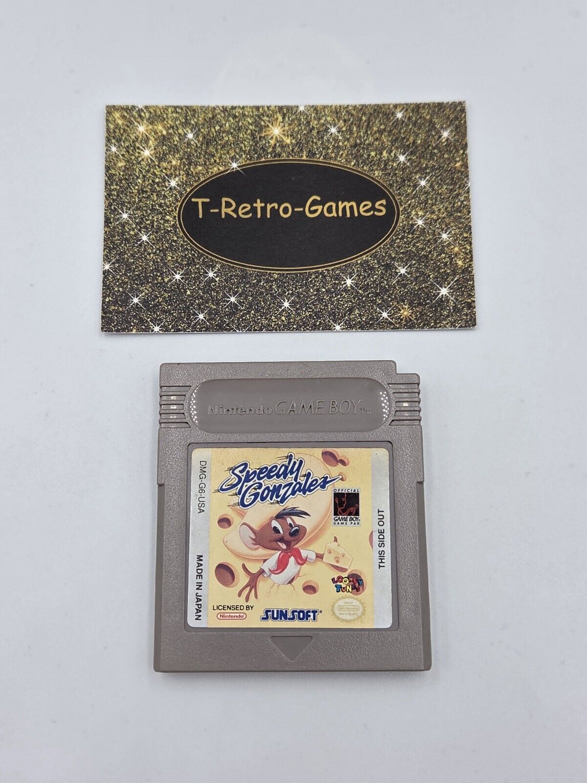 Nintendo Game Boy Classic Spiel Speedy Gonzales Modul USA - T-Retro-Games 
