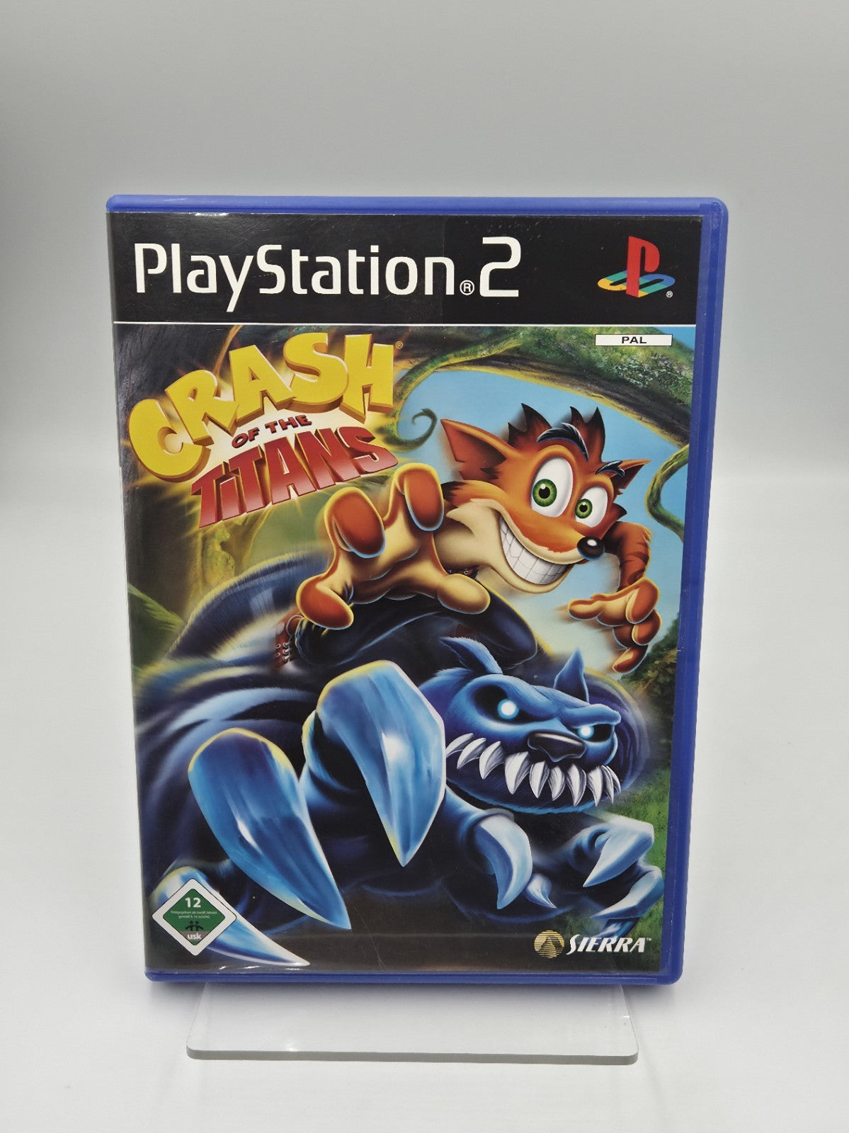 PS2 Playstation 2 Spiel Crash of The Titans mit OVP und Anleitung Deutsch