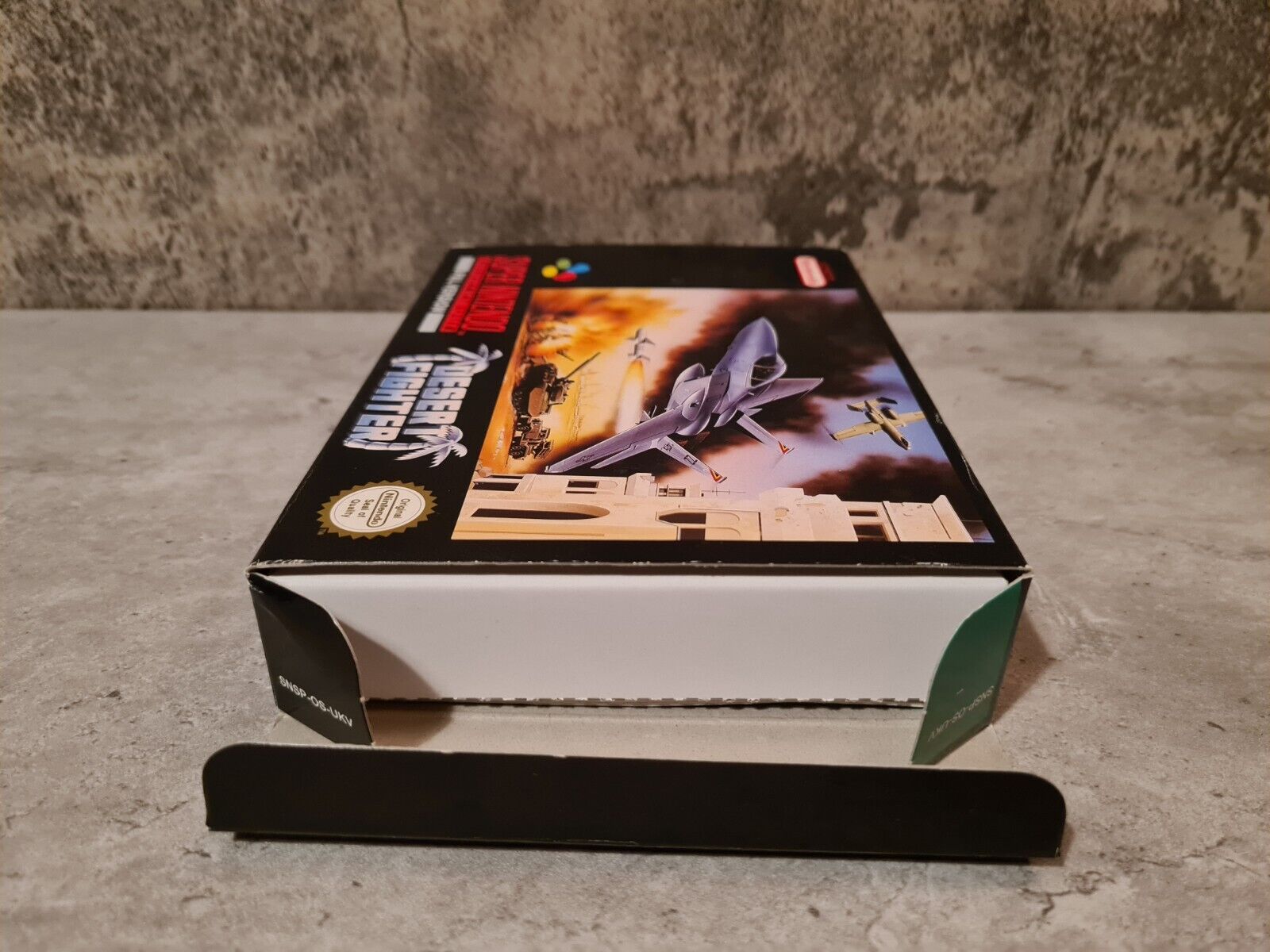 SNES Super Nintendo Desert Fighter mit OVP und Anleitung UKV - T-Retro-Games 