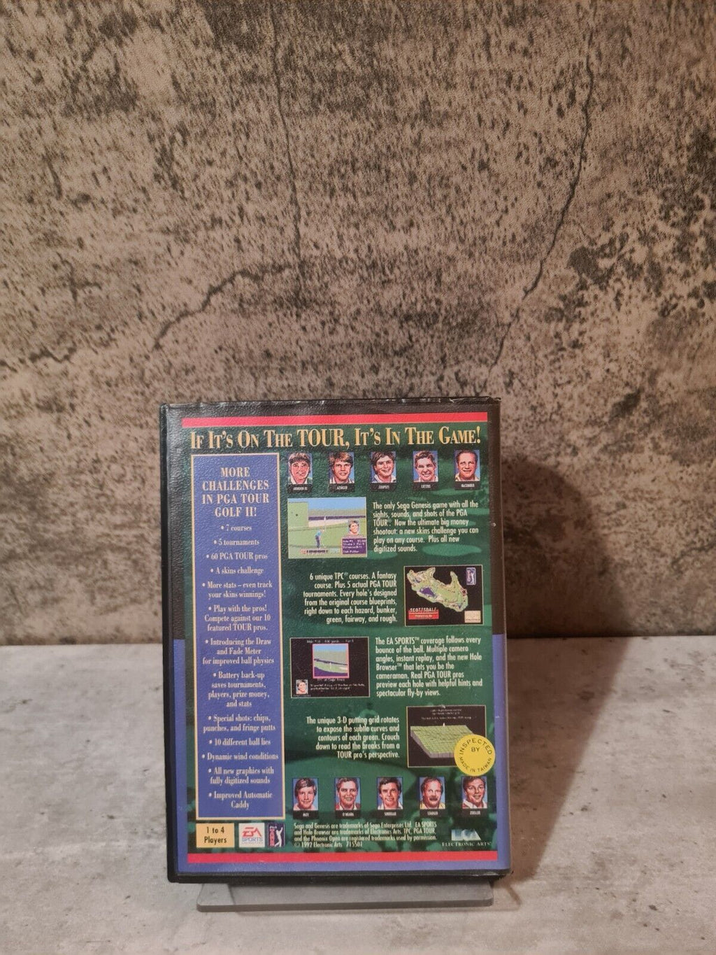 Sega Genesis Spiel PGA Tour Golf II mit OVP und Anleitung USA - T-Retro-Games 