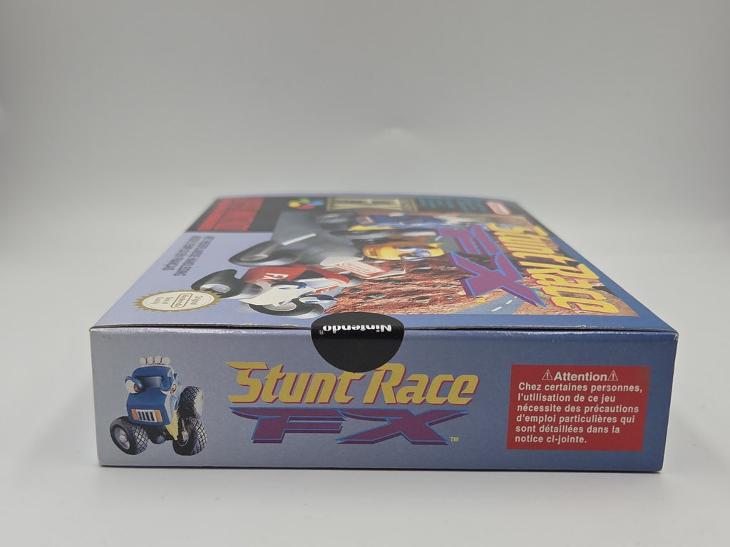 SNES Super Nintendo Spiel Stunt Race FX mit OVP und Anleitung FAH