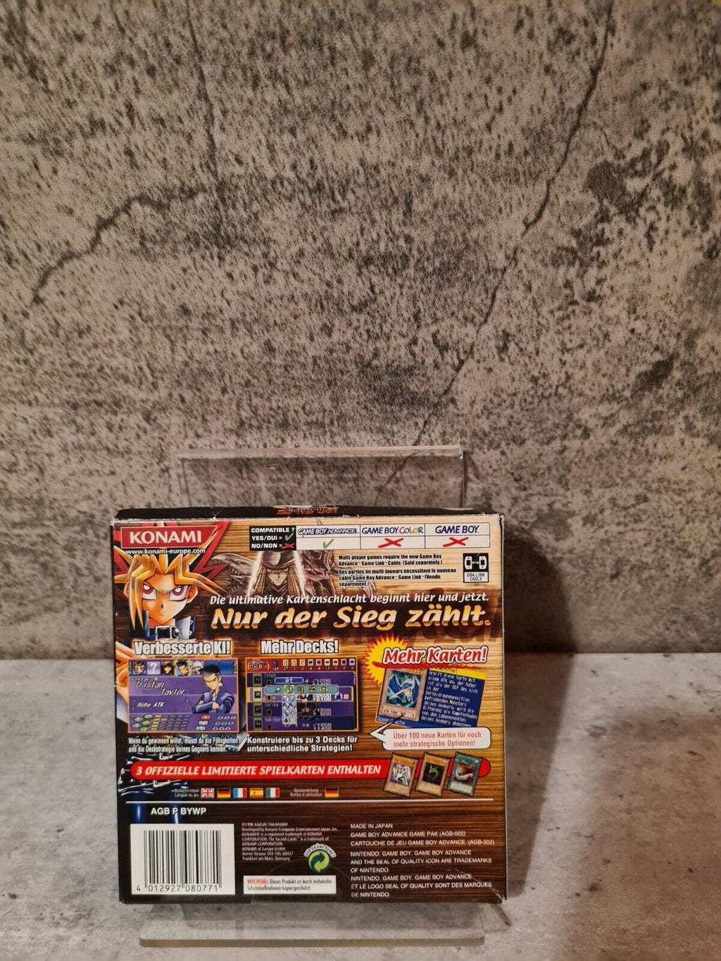 Gameboy Advance Yu-Gi-Oh World Championship Tournament 2004 + OVP+ Anleitung NOE - T-Retro-Games 