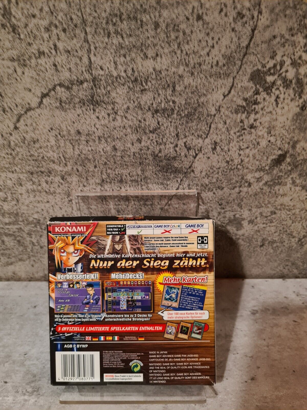 Gameboy Advance Yu-Gi-Oh World Championship Tournament 2004 + OVP+ Anleitung NOE - T-Retro-Games 