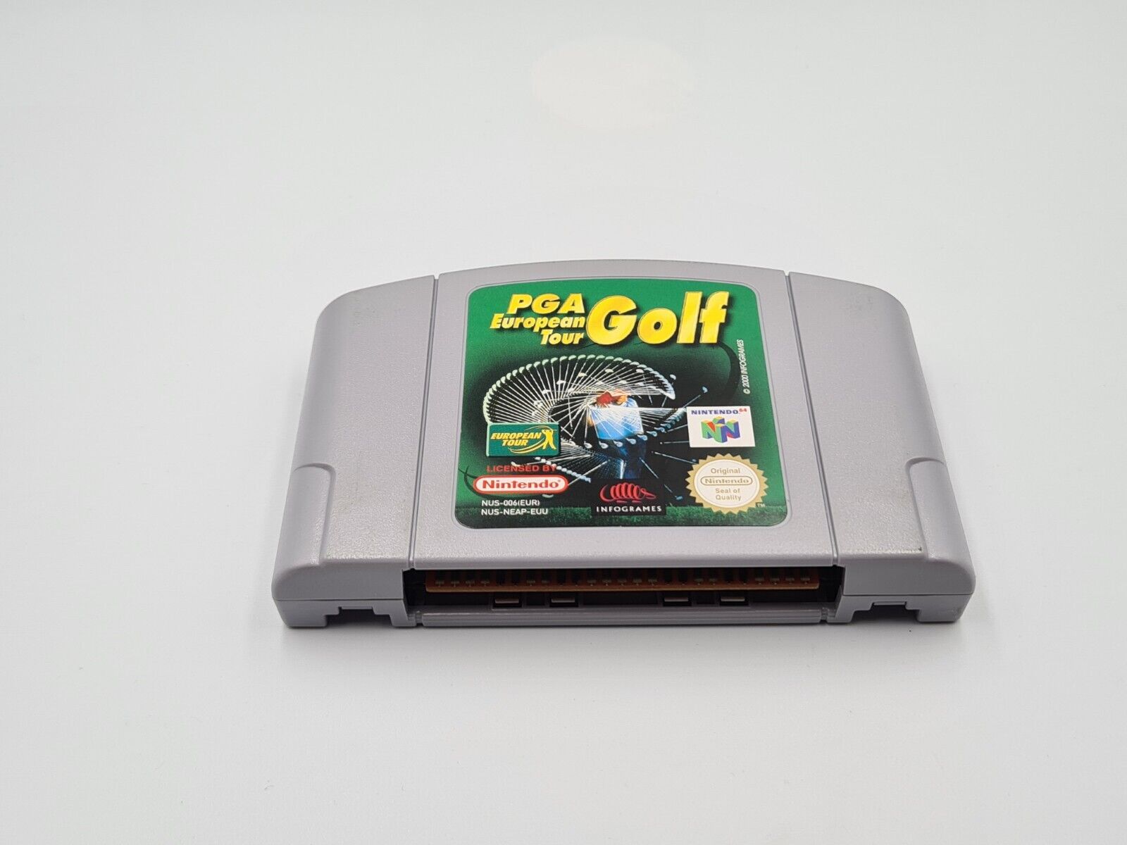 N64 Nintendo 64 PGA European Golf Tour mit OVP und Anleitung EUR - T-Retro-Games 
