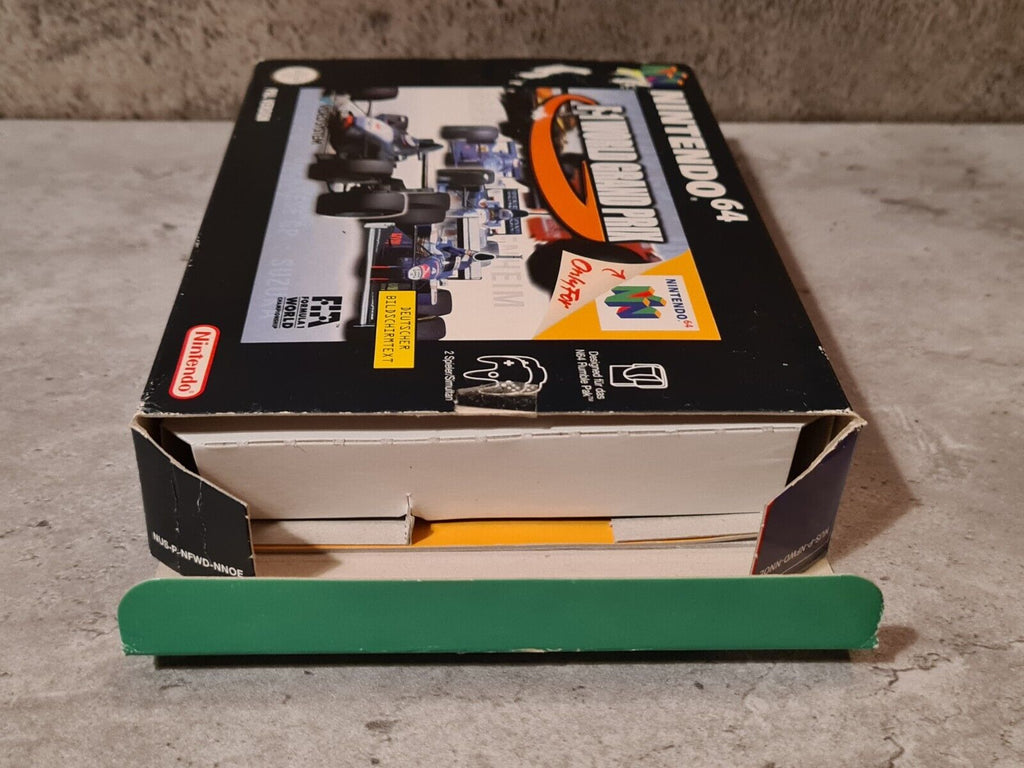 N64 Nintendo 64 F-1 World Grand Prix mit OVP und Anleitung NOE - T-Retro-Games 