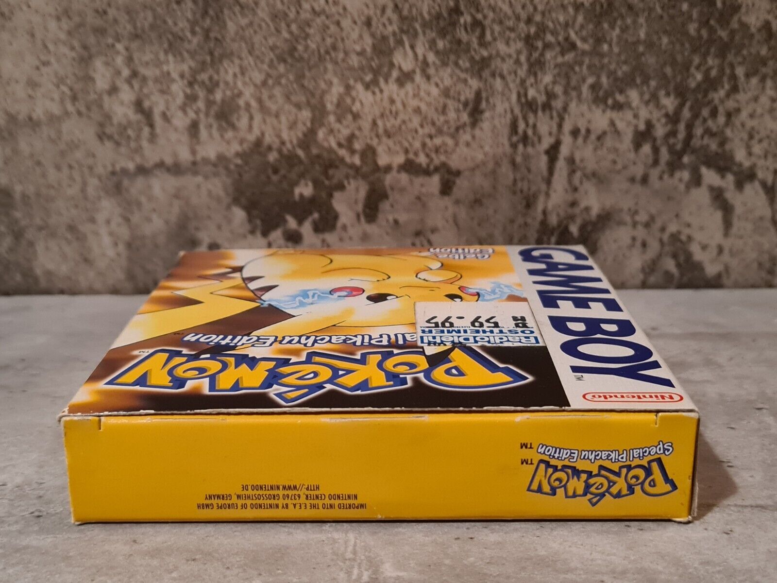 Nintendo Game Boy Classic Pokemon Special Pikachu Edition + OVP + Anleitung NOE - T-Retro-Games 