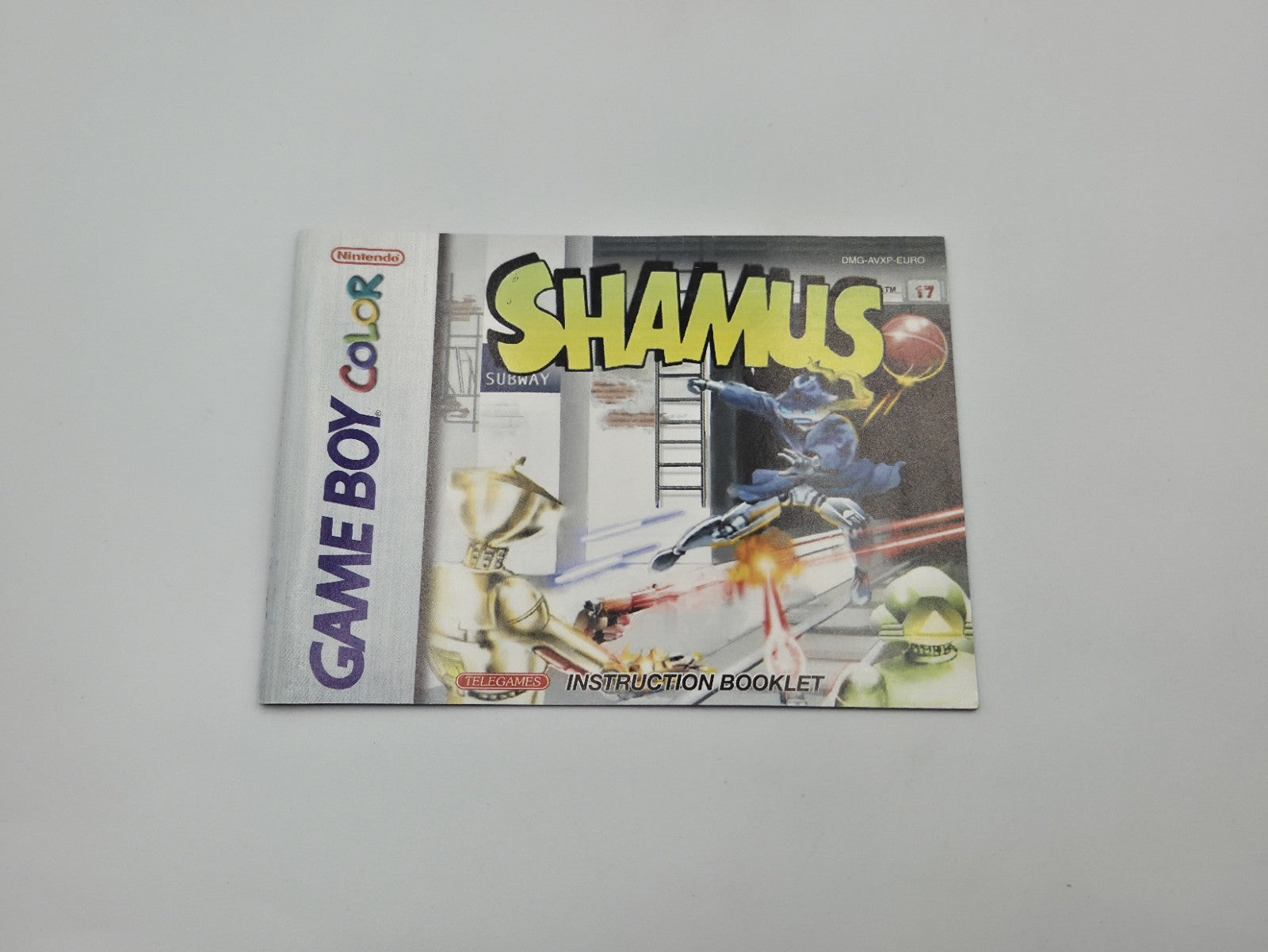 Nintendo Game Boy Color Shamus mit OVP und Anleitung EUR
