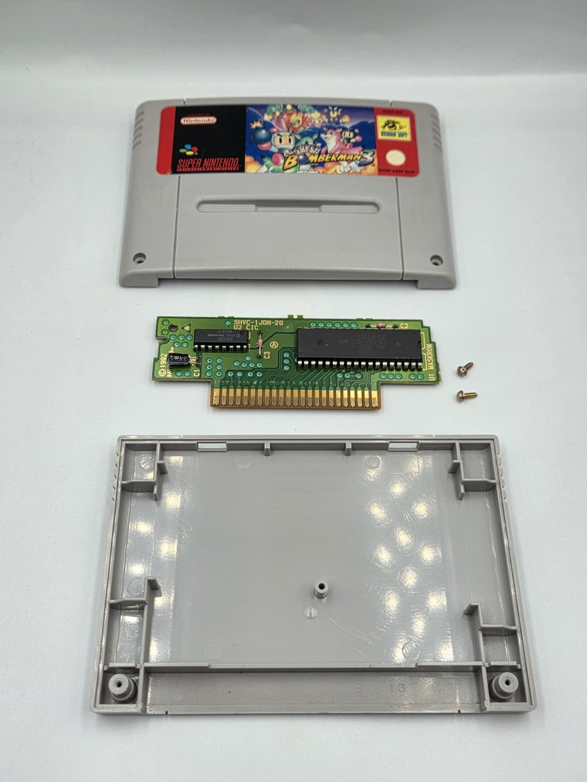 SNES Super Nintendo Super Bomberman 3 Modul EUR