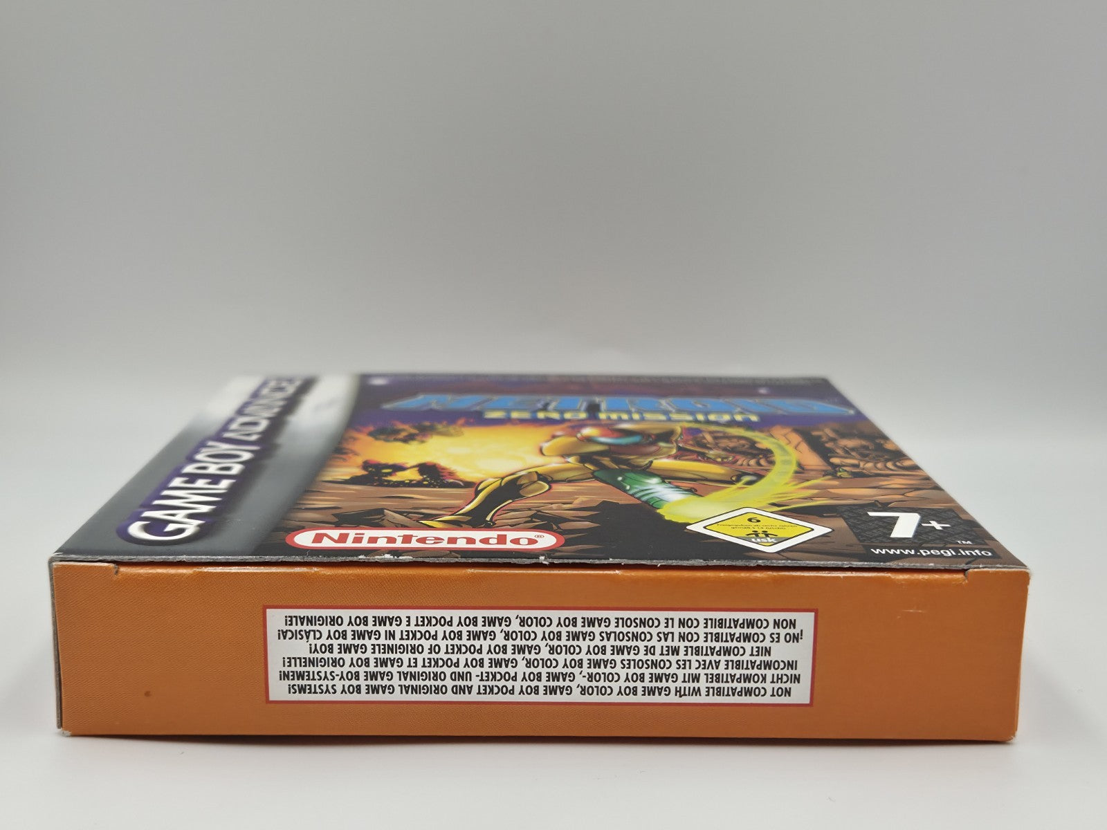 Nintendo Game Boy Advance Metroid Zero Mission mit OVP und Anleitung EUR