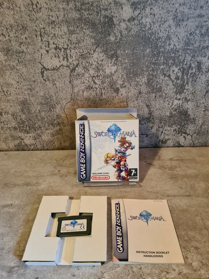 Nintendo Gameboy Advance Sword of Mana mit OVP und Anleitung EUR - T-Retro-Games 