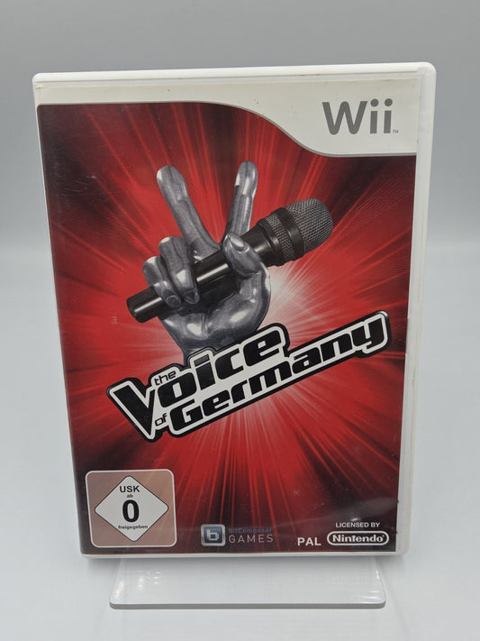 Nintendo Wii Spiel The Voice of Germany mit OVP und Anleitung GER