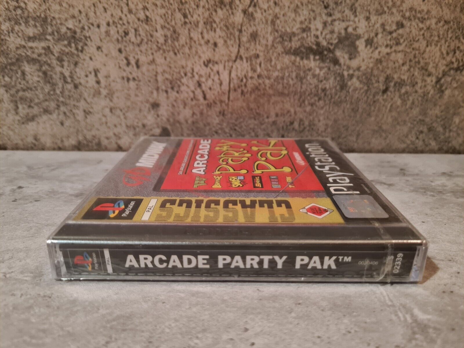 PS1 Playstation 1 Spiel Arcade Party Pak Sealed Neu New Multi Language - T-Retro-Games 