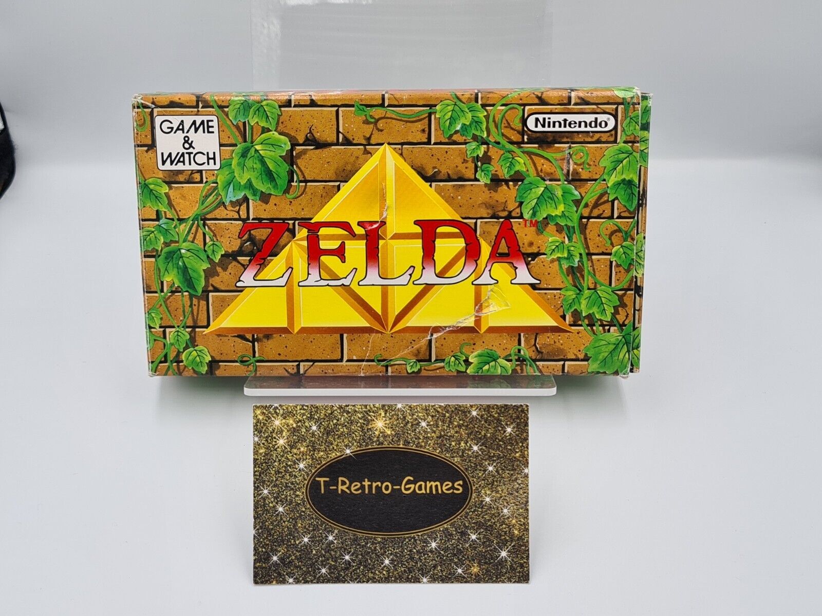 Nintendo Game & Watch Zelda OVP Pocket Size ZL-65 1989 - T-Retro-Games 