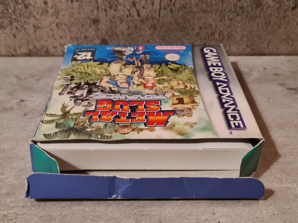 Nintendo Game Boy Advance Metal Slug Advance mit OVP und Anleitung UKV - T-Retro-Games 