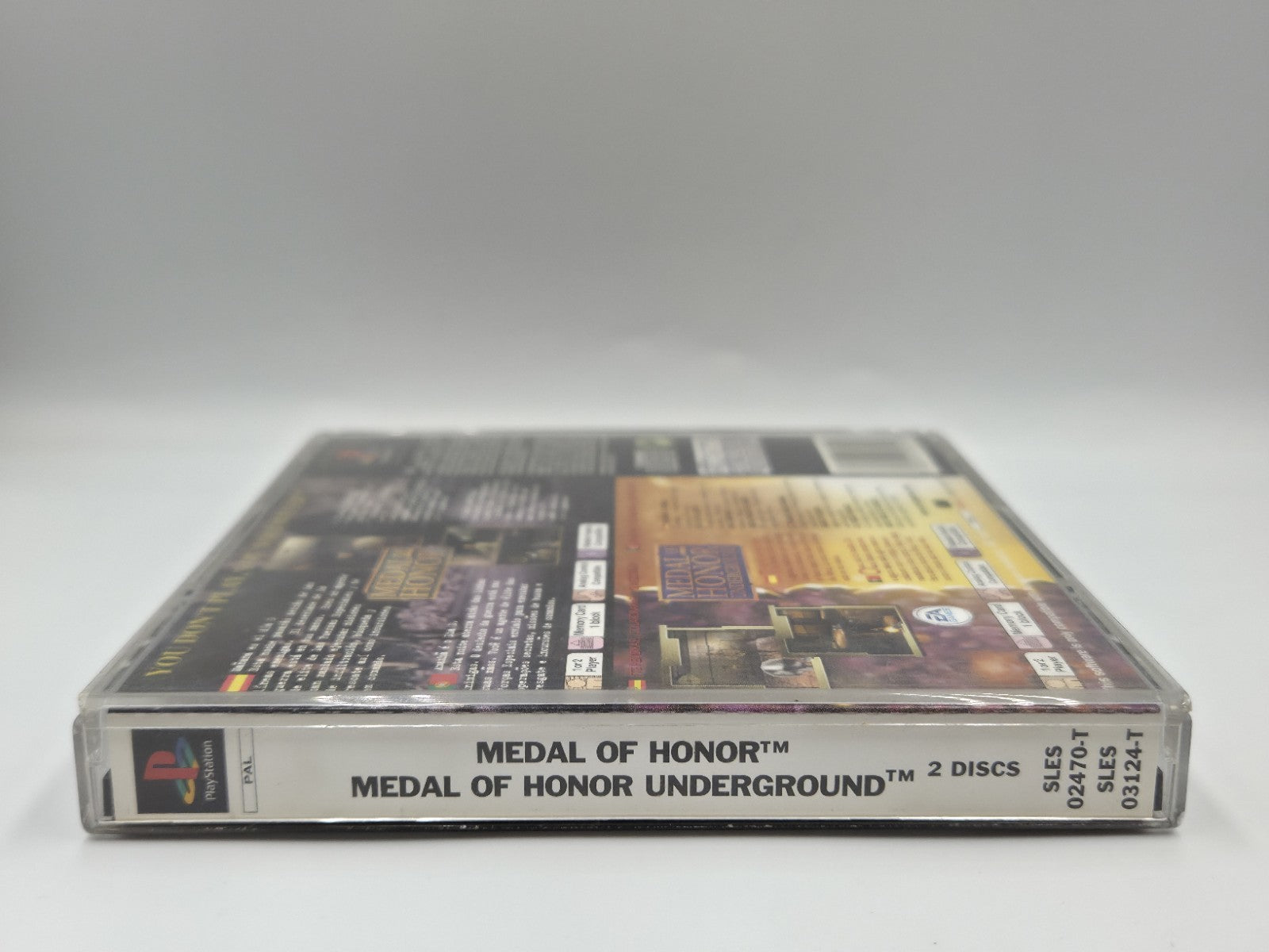 PS1 Spiel Medal of Honor 2 Games In 1 mit OVP + Anleitung Multilingual