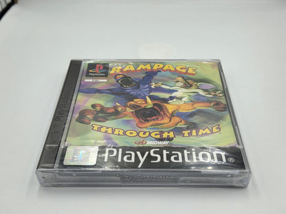PS1 Playstation 1 Rampage Through Time Sealed Neu New Multilingual 
