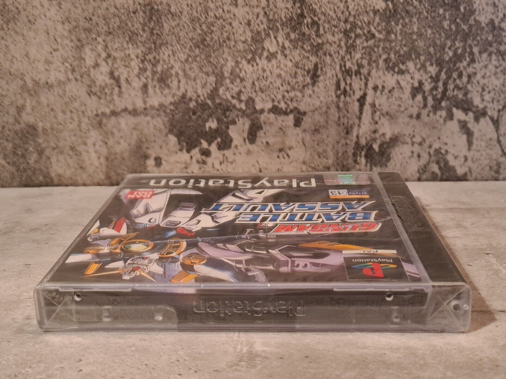 PS1 Playstation 1 Spiel Gundam Battle Assault Sealed Neu New ESP Spanish - T-Retro-Games 