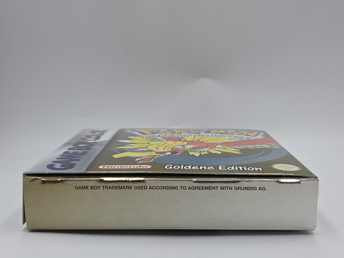 Nintendo Game Boy Color Spiel Pokemon Goldene Edition mit OVP und Anleitung NOE