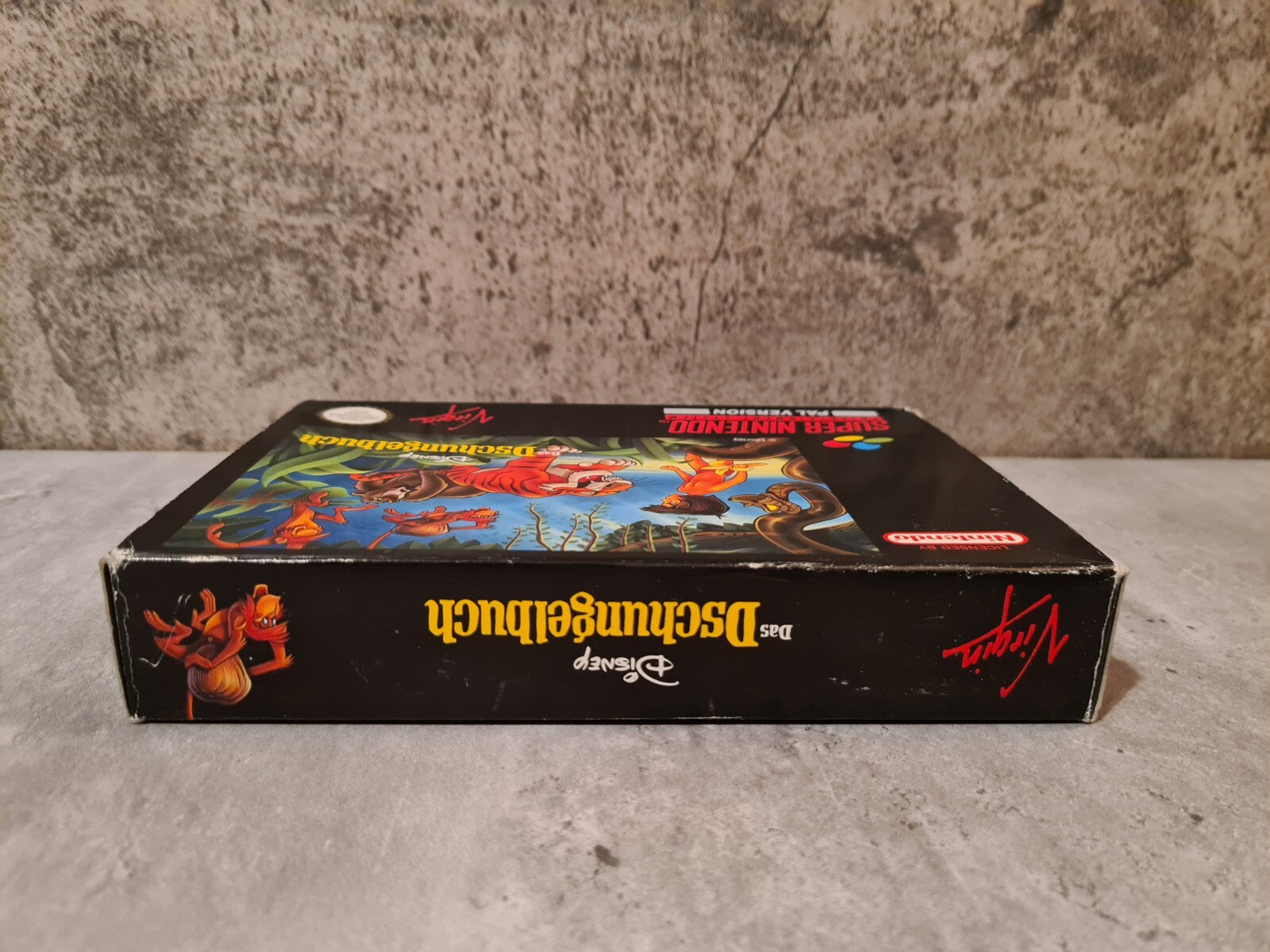 SNES Super Nintendo Disney Das Dschungelbuch mit OVP und Anleitung NOE