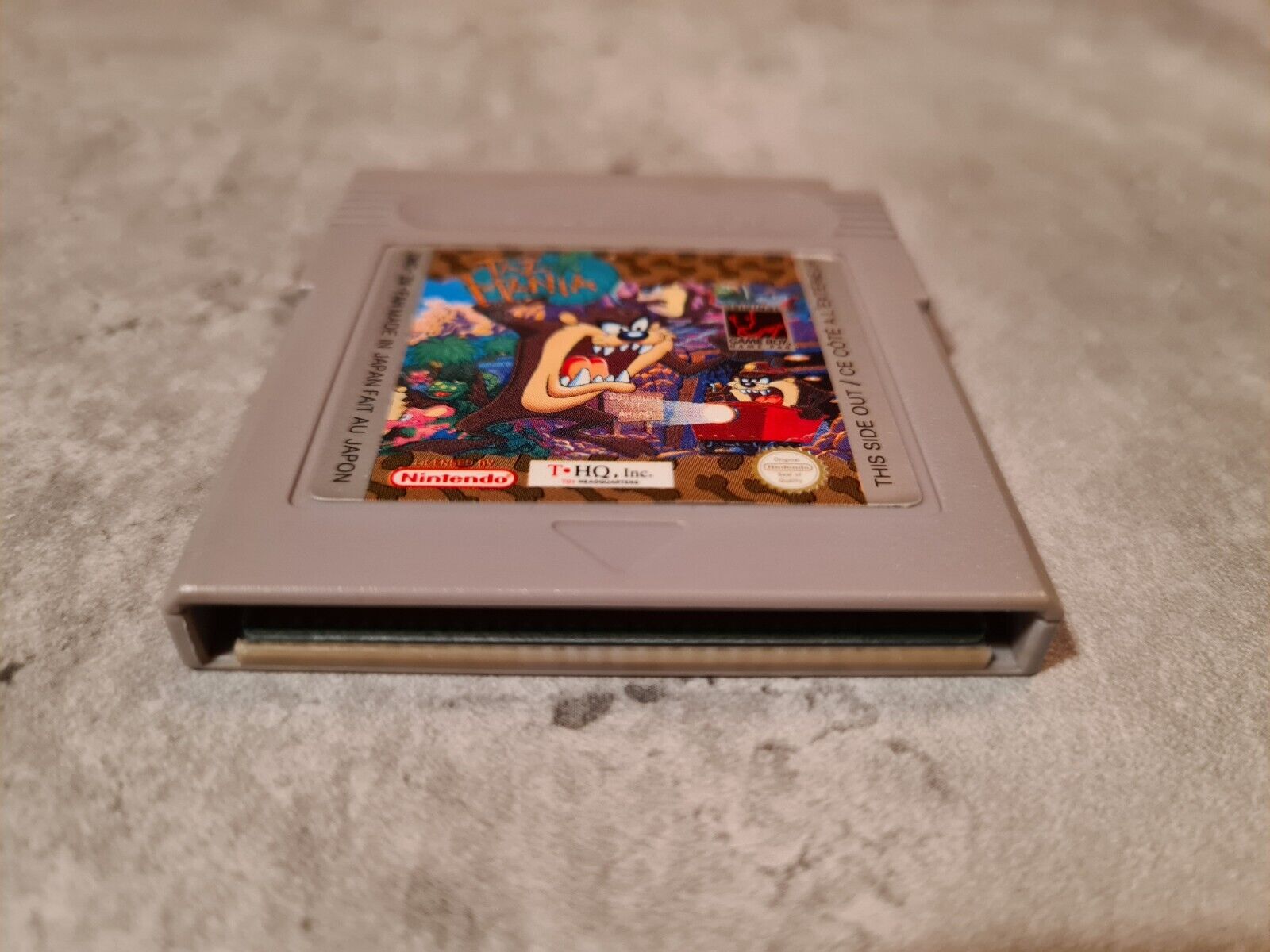 Nintendo Gameboy Classic Spiel Taz Mania Modul EUR