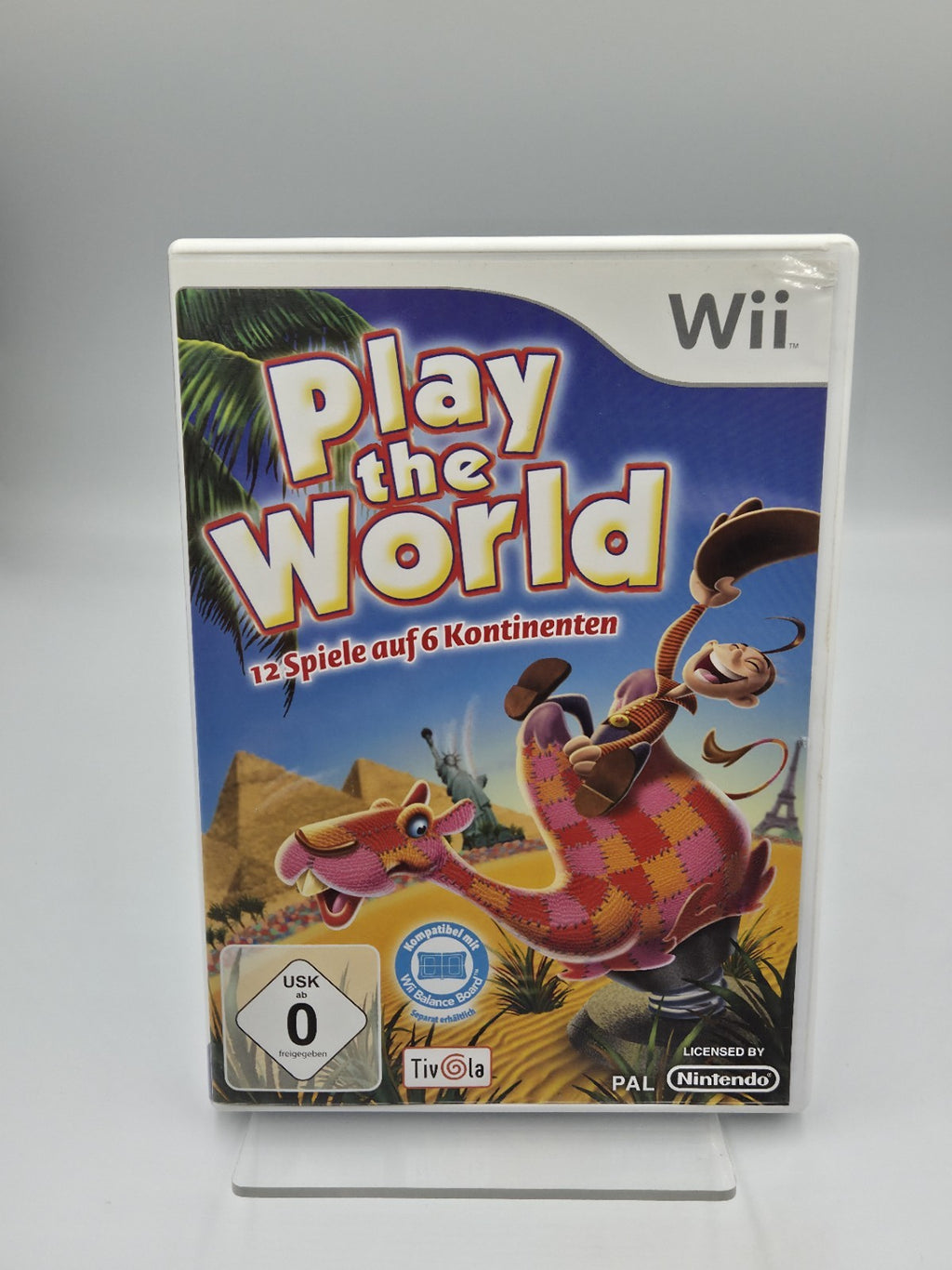 Nintendo Wii Spiel Play The World mit OVP und Anleitung NOE