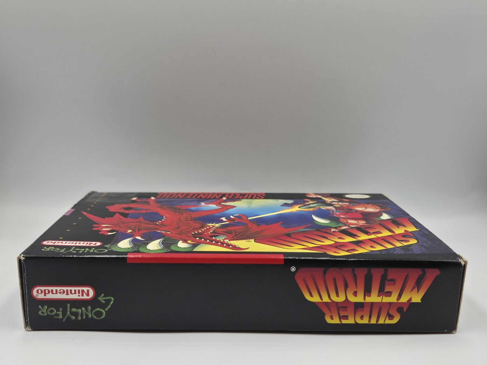 SNES Super Nintendo Super Metroid mit OVP und Anleitung NTSC-USA