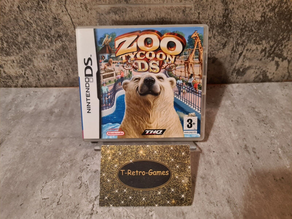 Nintendo DS Zoo Tycoon DS mit OVP EUR - T-Retro-Games 