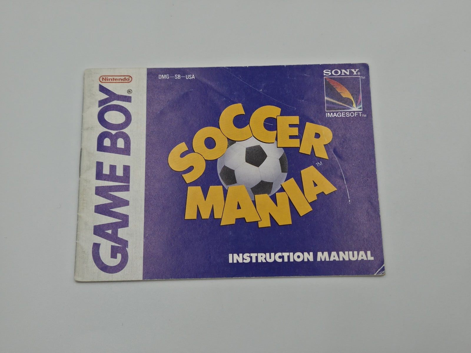 Nintendo Game Boy Classic Soccer Mania mit OVP und Anleitung USA