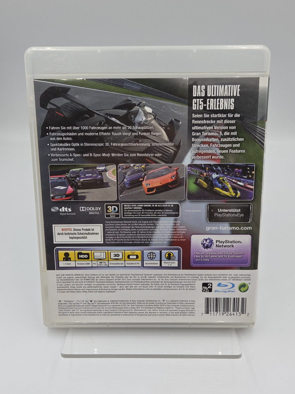 PS3 Playstation 3 Spiel Gran Turismo 5 Academy Edition mit OVP Deutsch