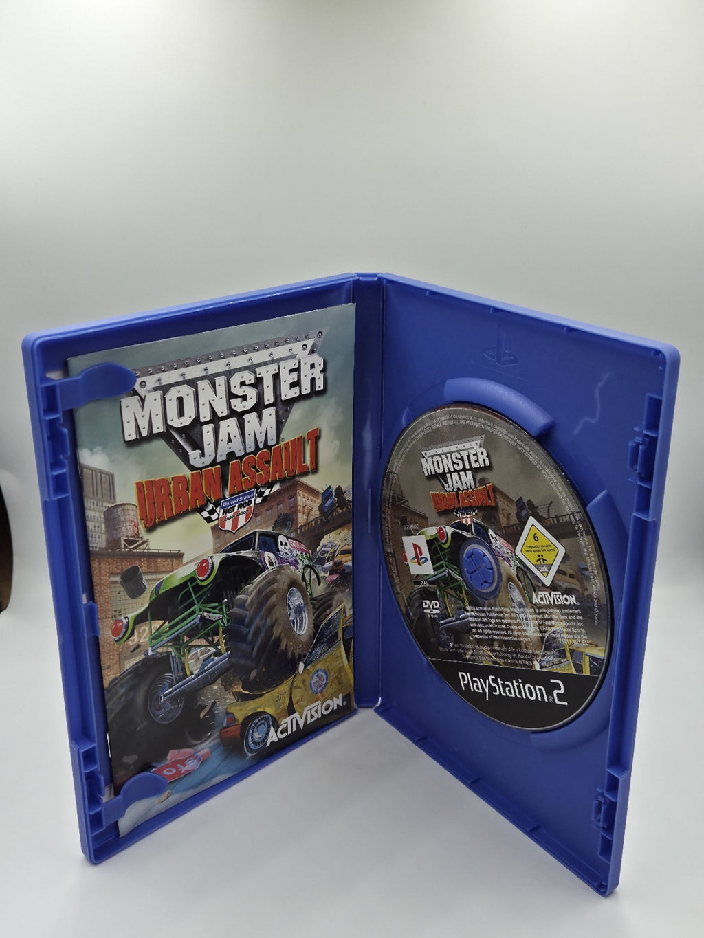 PS2 Playstation 2 Spiel Monster Jam Urban Assault mit OVP und Anleitung Englisch