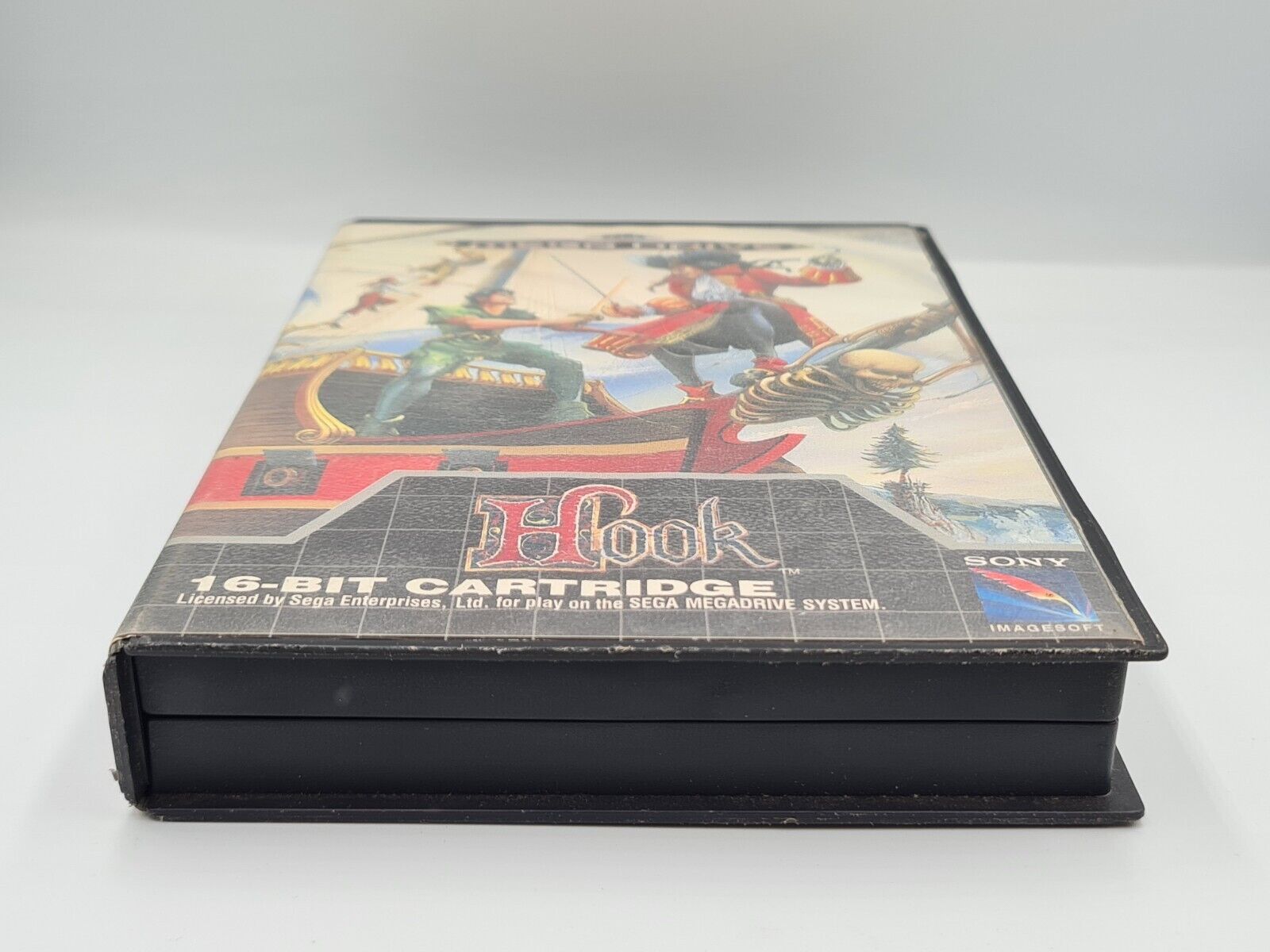 Sega Mega Drive Spiel Hook mit OVP und Anleitung Multi Language - T-Retro-Games 