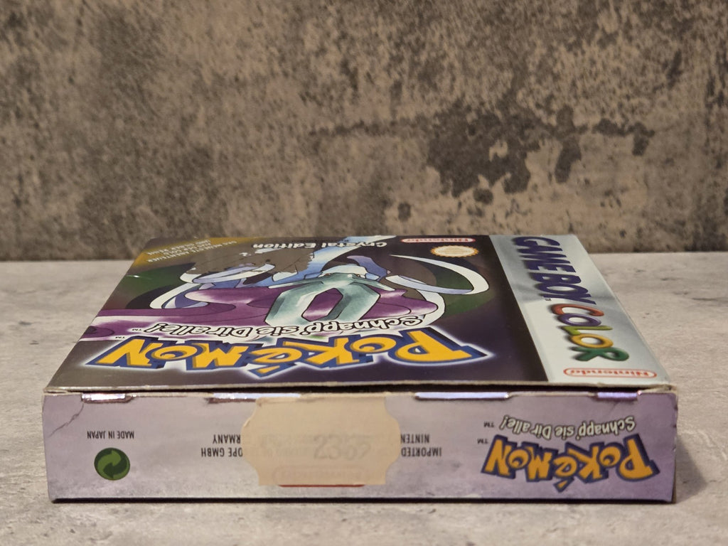 Nintendo Game Boy Color Pokemon Kristall Edition mit OVP und Anleitung NOE