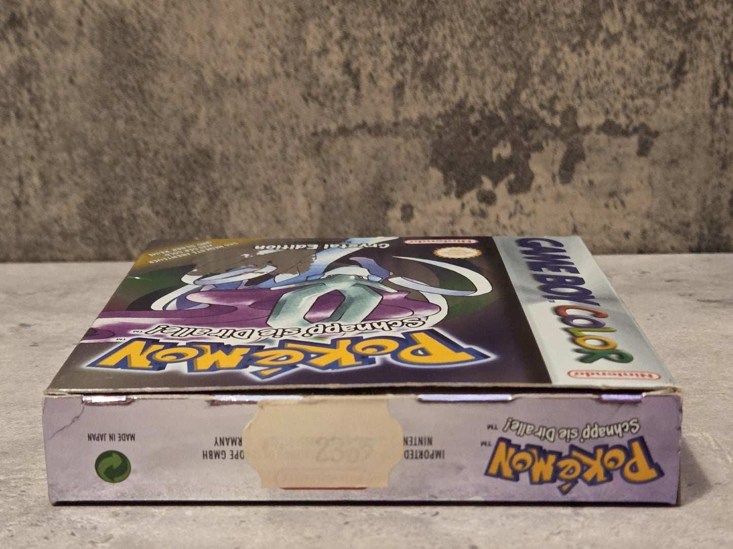 Nintendo Game Boy Color Pokemon Kristall Edition mit OVP und Anleitung NOE