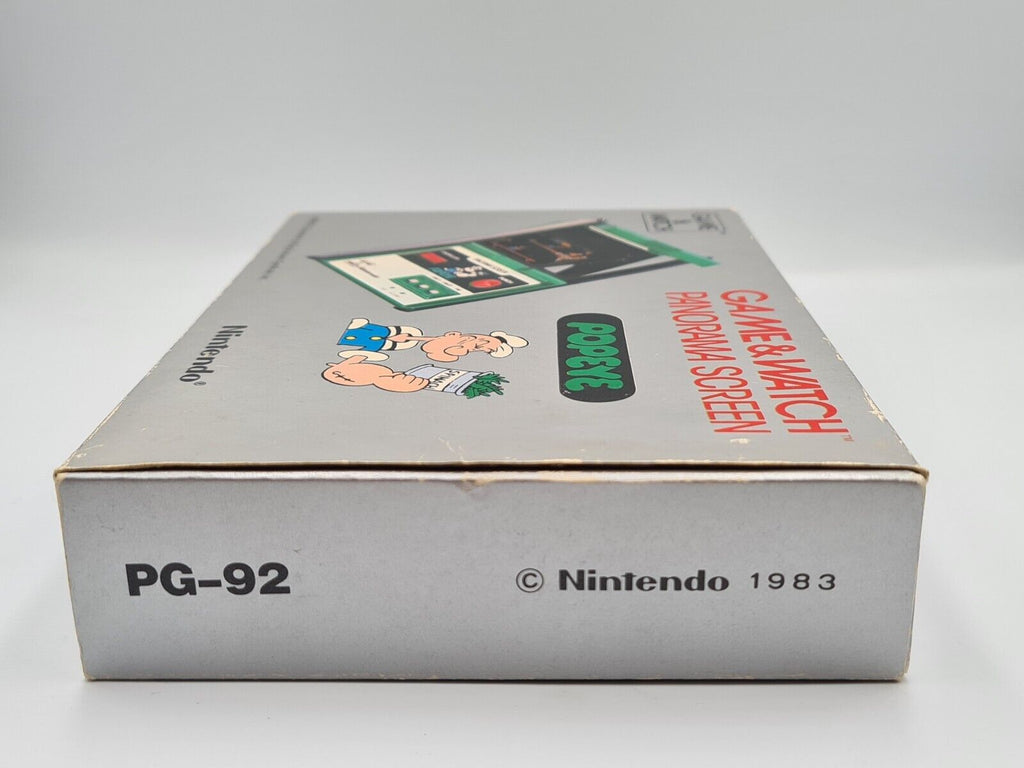 Nintendo Game & Watch Popeye OVP Panorama Screen PG-92 1983 - T-Retro-Games 