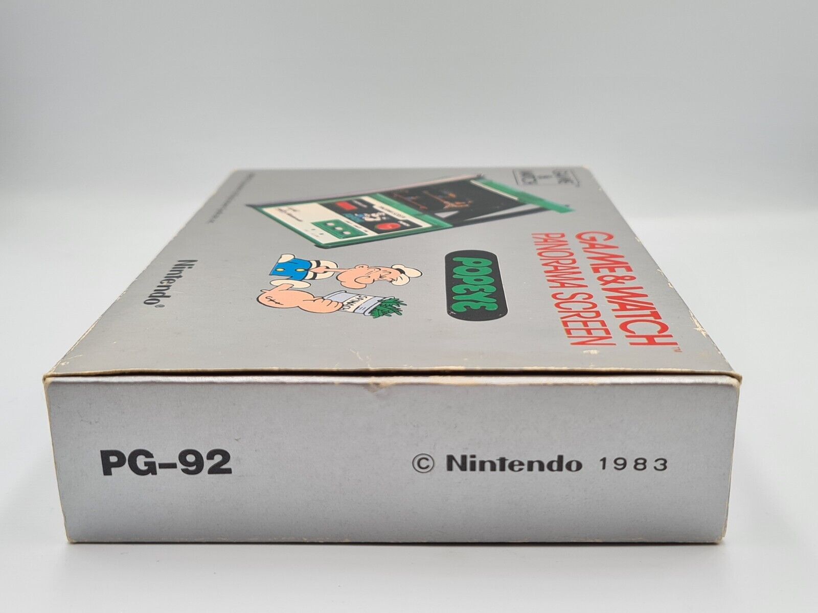 Nintendo Game & Watch Popeye OVP Panorama Screen PG-92 1983 - T-Retro-Games 