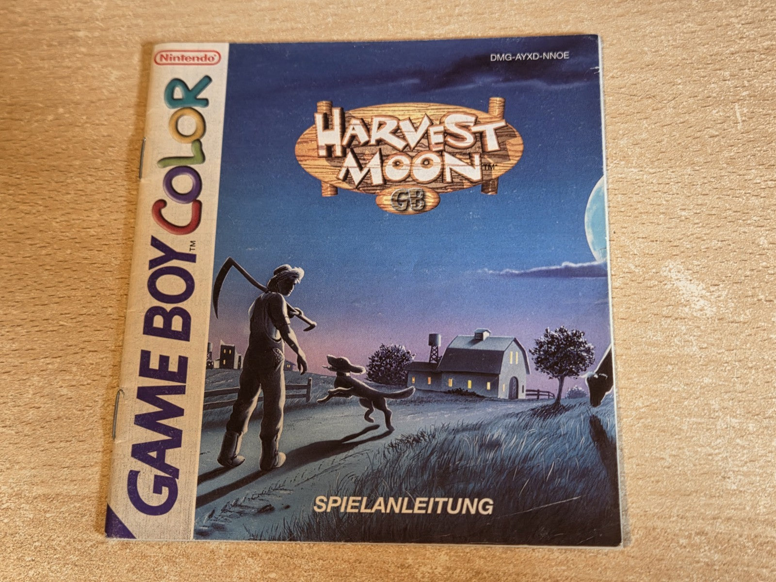 Nintendo Game Boy Color Spielanleitung Harvest Moon NOE
