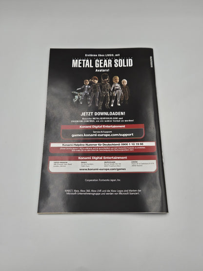 XBOX360 Metal Gear Solid HD Collection  mit OVP und Anleitung Deutsch 2 Discs