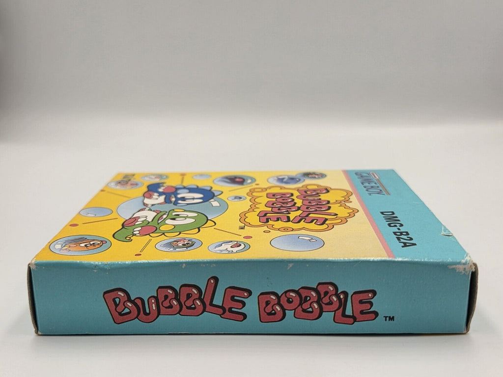 Nintendo Game Boy Classic Spiel Bubble Bobble mit OVP und Anleitung Japan - T-Retro-Games 