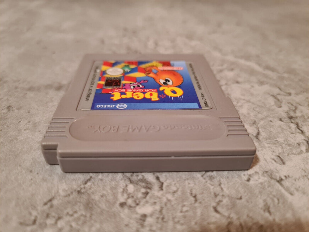 Nintendo Gameboy Classic Spiel Q Bert Modul FAH - T-Retro-Games 
