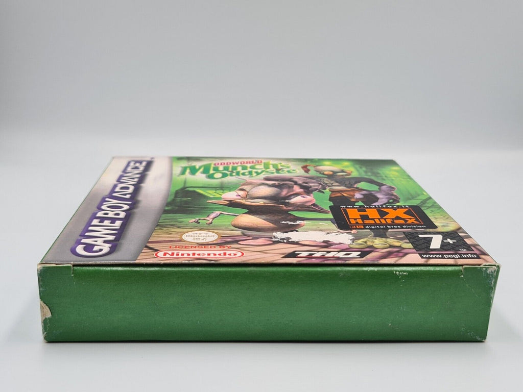 Nintendo Game Boy Advance Oddworld Munch's Odysee mit OVP und Anleitung EUR - T-Retro-Games 